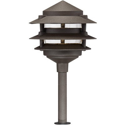  John Timberland Pagoda And Spotlight 10-Piece LED Landscape Light Set