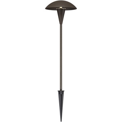  John Timberland Mushroom Bronze 6-Piece LED Landscape Path Light Set